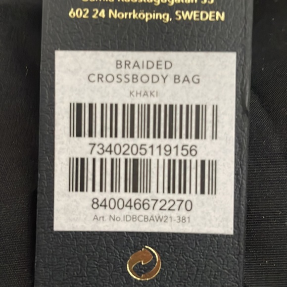 Ideal of Sweden khaki green crossbody bag - Brand New with tags - Picture 10 of 10